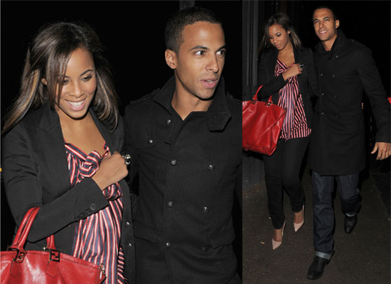 Photos of Rochelle Wiseman from The Saturdays and Marvin Humes from JLS on a Date in London Photos of Rochelle Wiseman from The Saturdays and Marvin Humes from JLS on a Date in London