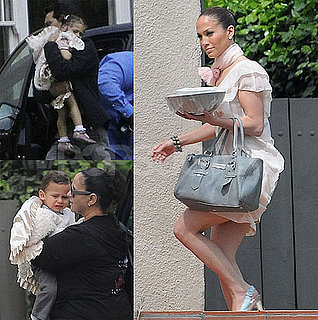 Photos of Jennifer Lopez With Twins Max and Emme On Easter in Pasadena
