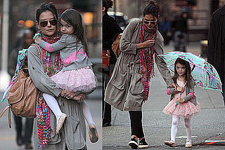 Photos of Katie Holmes and Suri Cruise In a Tutu in NYC