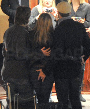 Gerard Butler and Jennifer Aniston Butt Grabbing Photo