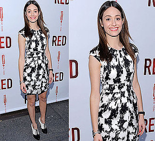 Emmy Rossum Wearing Rachel Leigh Bracelet