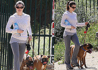 Photos of Jessica Biel Walking Dogs and Justin Timberlake New Movie Role Friends With Benefits