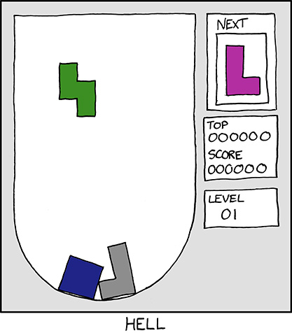 Funny Tetris Comic From xkcd