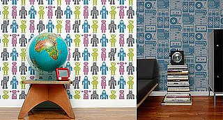 Robot and Analog Wallpaper from Aimée Wilder