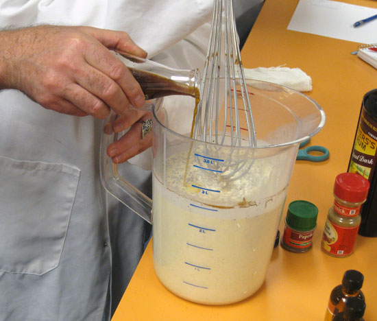 Adding Flavor to the Cream Base Adding Flavor to the Cream Base