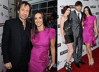 Pictures of Demi Moore, Ashton Kutcher, David Duchovny, and Rumor Wills at the Premiere of The Joneses 2010-04-09 15:30:00