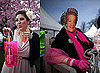 Pictures of Ladies' Day at Aintree Racetrack in Liverpool