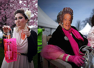 Pictures of Ladies' Day at Aintree Racetrack in Liverpool