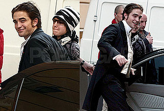 Pictures of Robert Pattinson, Uma Thurman, And Christina Ricci Filming Bel Ami in Budapest