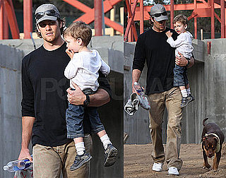 Pictures of Tom Brady with Son Jack in LA