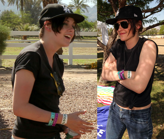 Pictures of Kristen Stewart at Coachella