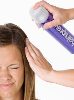 Woman Sets Hair on Fire With Hairspray