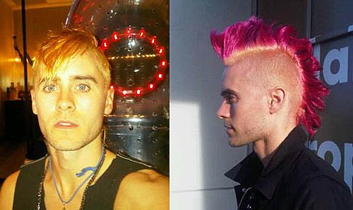 Jared Leto Pink Mohawk Pictures