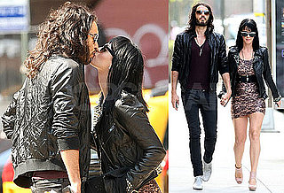Pictures of Katy Perry And Russell Brand Kissing While Browsing For Apartments in NYC