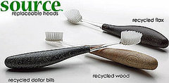 Recycled Dollar Bill Toothbrush Recycled Dollar Bill Toothbrush