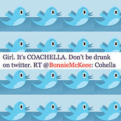 Celebrity Twitter Tweets About Coachella
