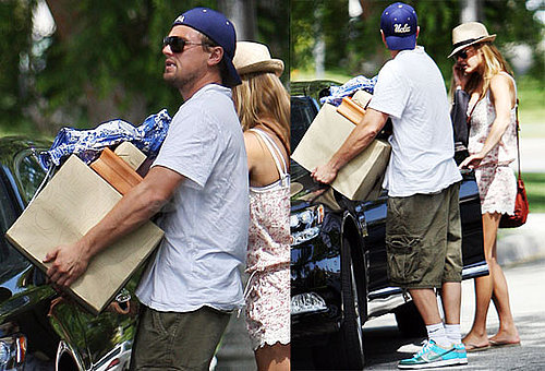 Pictures of Leonardo DiCaprio and Bar Refaeli Together in LA