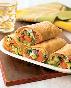 Versatile and Easy Roasted Vegetable Wraps Recipe