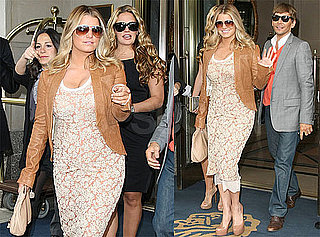 Pictures of Jessica Simpson, Ken Paves, and CaCee Cobb Together in NYC