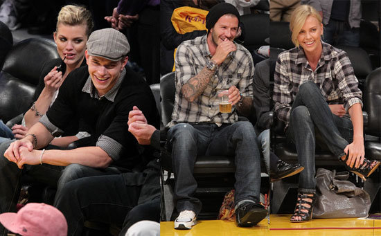 Photos From the Lakers Game Photos From the Lakers Game
