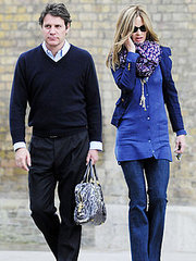 Trinny Woodall's Male Friend Carries Her Handbag