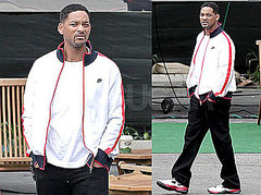 Pictures of Will Smith on the LA Set of HawthoRNe, Which Will Reportedly Have a Cameo From Marc Anthony