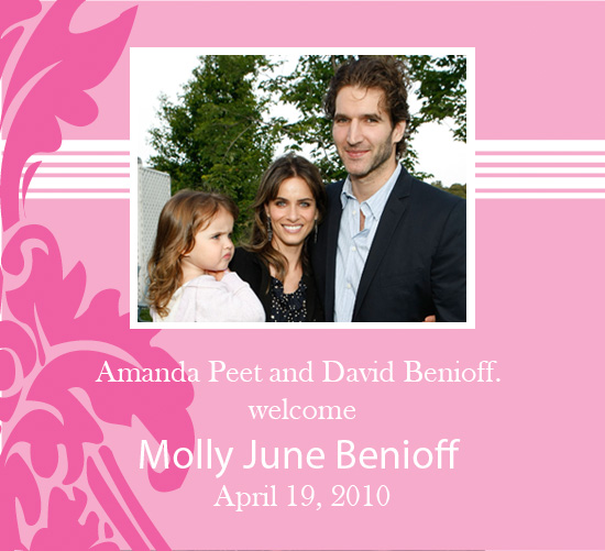 It's Another Girl For Amanda Peet! It's Another Girl For Amanda Peet!