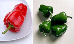 Would You Rather Eat Red or Green Bell Peppers?