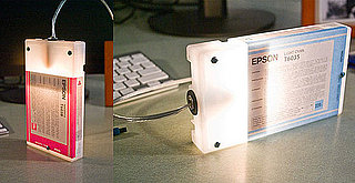 Ink Cartridge Desk Lamps