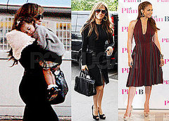 Pictures of Jennifer Lopez and Emme Anthony Leaving Paris Heading to Madrid