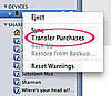 Transfer iPhone App Purchases to iTunes Library