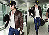 Pictures of Robert Pattinson at Heathrow Airport