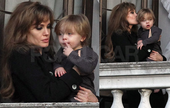 Photos of Angelina Jolie And Knox Jolie-Pitt