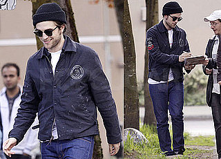 Pictures of Robert Pattinson Having Lunch in Vancouver