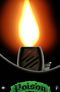 Free Poison Virtual Concert Lighter iPhone App