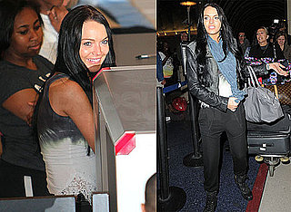 Pictures of Lindsay Lohan at LAX Leaving Town Amid Legal Trouble