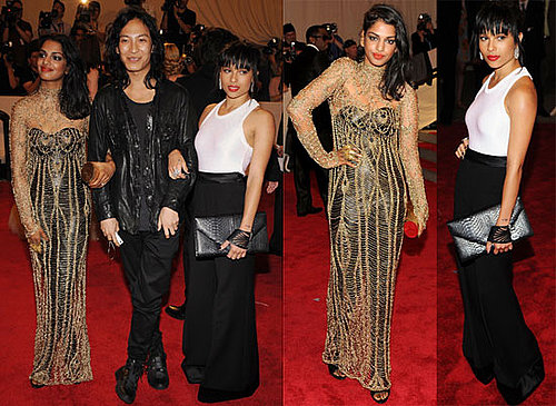 Pictures of Zoe Kravitz, Alexander Wang, and MIA at Costume Institute Gala