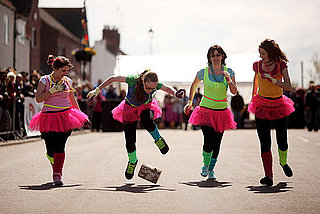 Stilton Cheese Rolling Competition Pictures