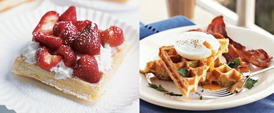 Sweet and Savory Recipes For Waffles Sweet and Savory Recipes For Waffles