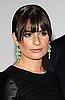 Glee Star Lea Michele in Big Jade Earrings