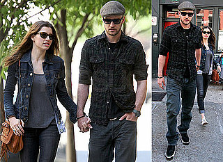 Photos of Justin Timberlake and Jessica Biel Out Together in NYC, Mila Kunis to Costar in Friends with Benefits