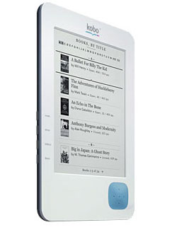 Photos of the Kobo eReader Photos of the Kobo eReader