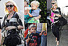 Pictures of Possibly Pregnant Gwen Stefani Out in LA With Sons Zuma And Kingston