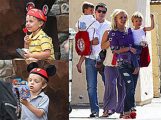 Pictures of Britney Spears, Sean Preston and Jayden James Spears Federline in LA