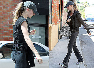 Pictures of Gisele Bundchen Leaving the Gym