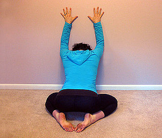 Shoulder and Neck Stretch Against the Wall
