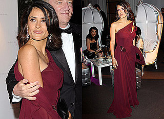 Photos of Salma Hayek at Opening Night of Cannes in Gucci Couture