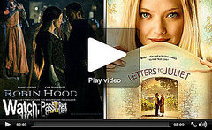 Video Movie Reviews for Robin Hood and Letters to Juliet Video Movie Reviews for Robin Hood and Letters to Juliet