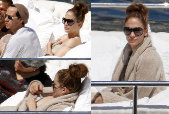 Pictures of Marc and JLO