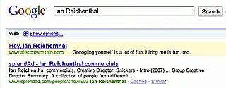 Using Google AdWords as a Job Search Tool